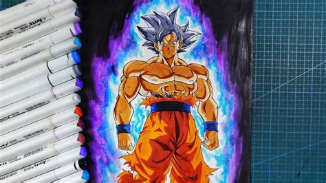 how to draw goku ultra instinct|Tutorial: How To Draw Goku's Mastered Ultra Instinct Form!.